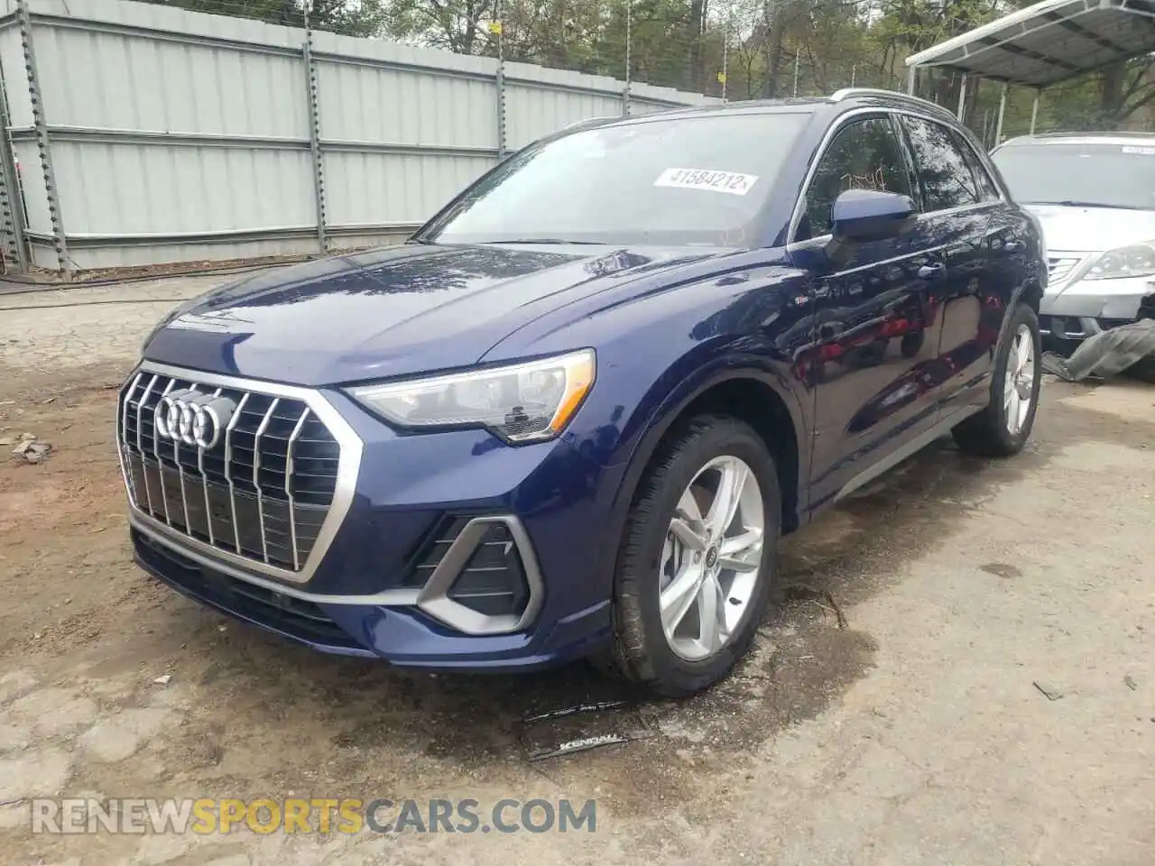 2 Photograph of a damaged car WA1DECF3XM1077992 AUDI Q3 2021