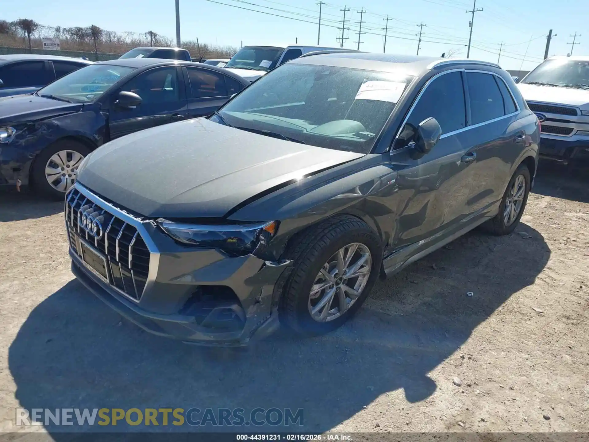 2 Photograph of a damaged car WA1DECF3XM1145319 AUDI Q3 2021