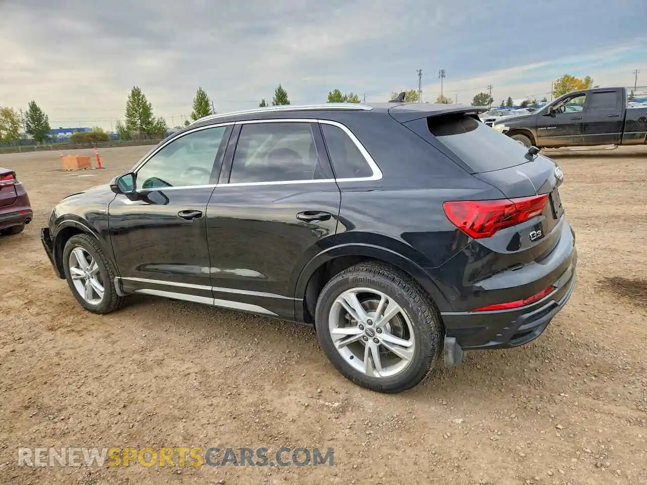 2 Фотография поврежденного автомобиля WA1EECF30M1004277 AUDI Q3 2021
