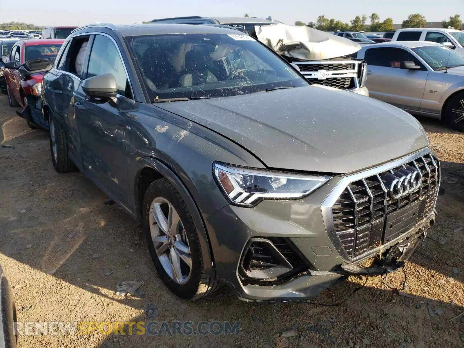 1 Photograph of a damaged car WA1EECF30M1009172 AUDI Q3 2021