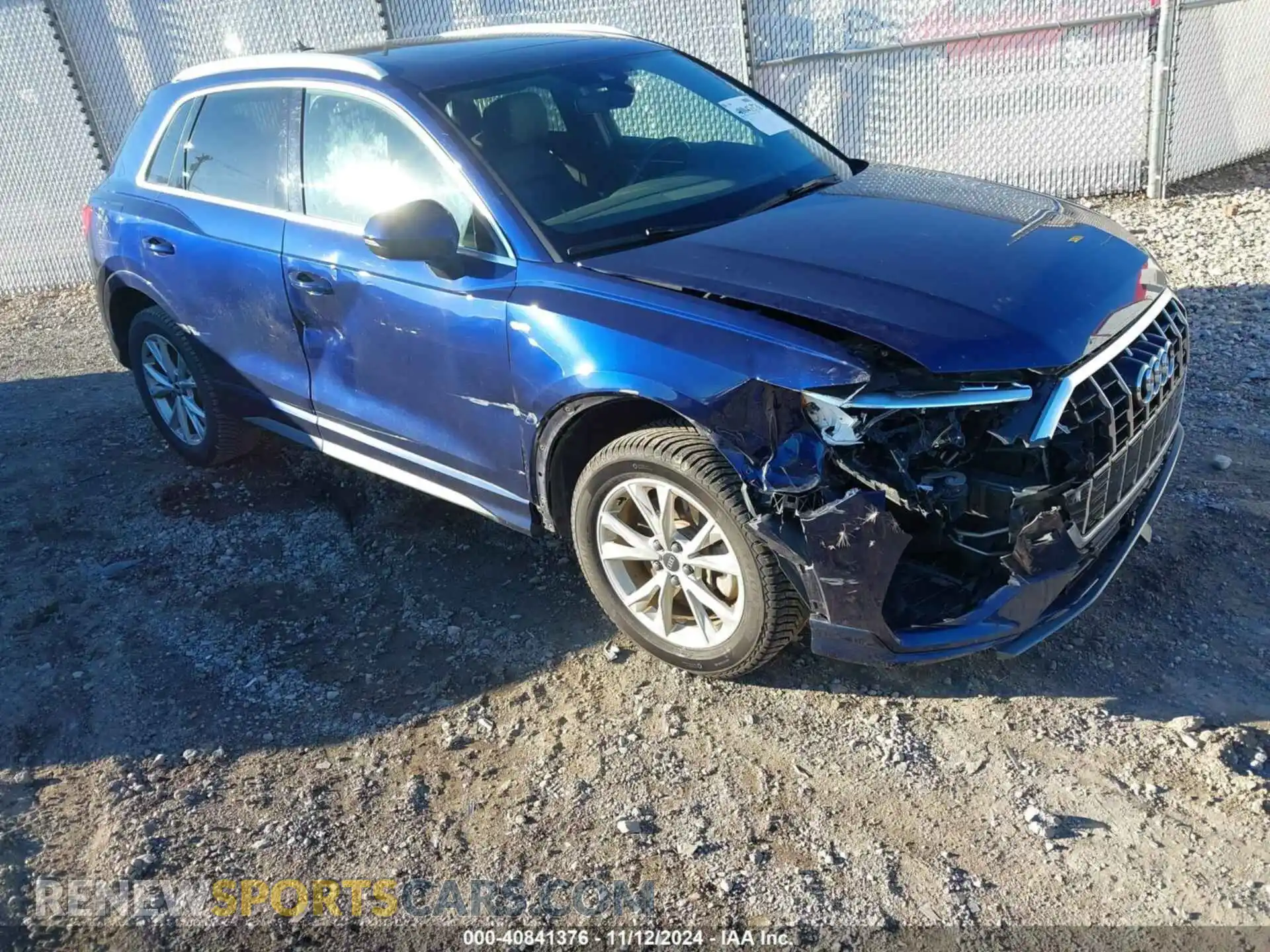 1 Photograph of a damaged car WA1EECF30M1052166 AUDI Q3 2021