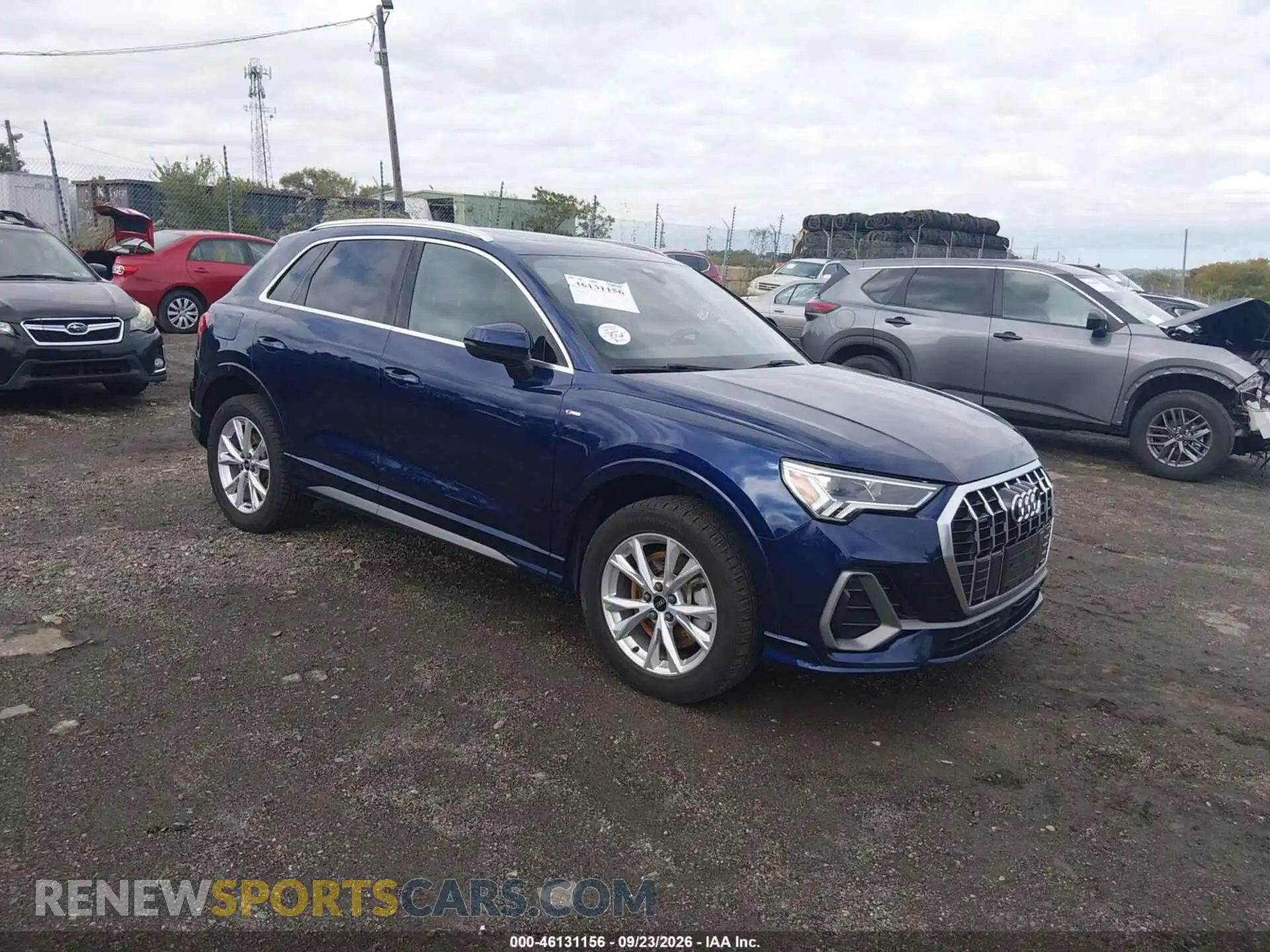 1 Photograph of a damaged car WA1EECF30M1124595 AUDI Q3 2021