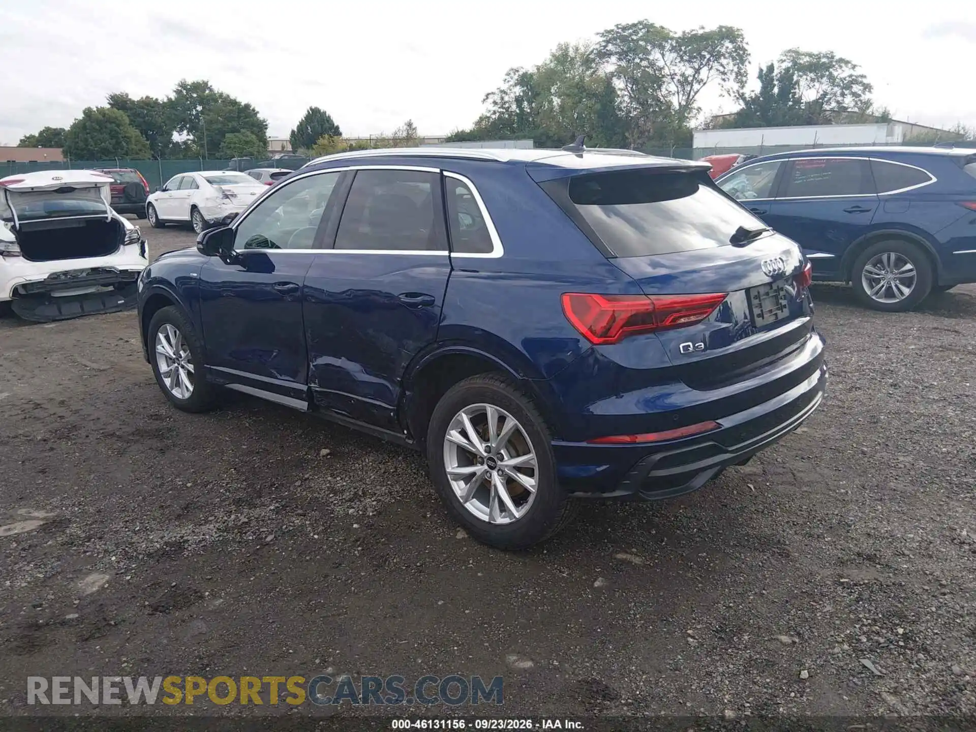 3 Photograph of a damaged car WA1EECF30M1124595 AUDI Q3 2021