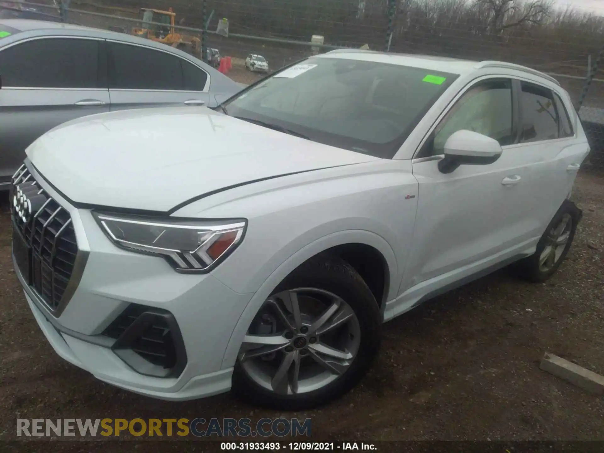2 Photograph of a damaged car WA1EECF31M1103142 AUDI Q3 2021