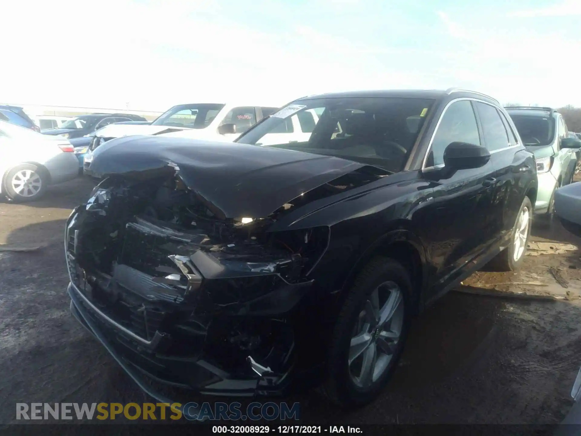 2 Photograph of a damaged car WA1EECF32M1001705 AUDI Q3 2021