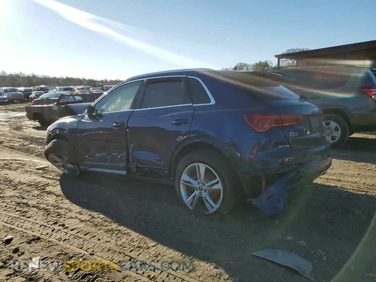 2 Photograph of a damaged car WA1EECF32M1019069 AUDI Q3 2021
