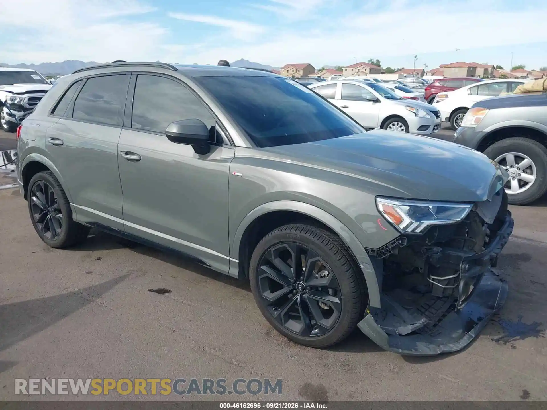 1 Photograph of a damaged car WA1EECF34M1018747 AUDI Q3 2021