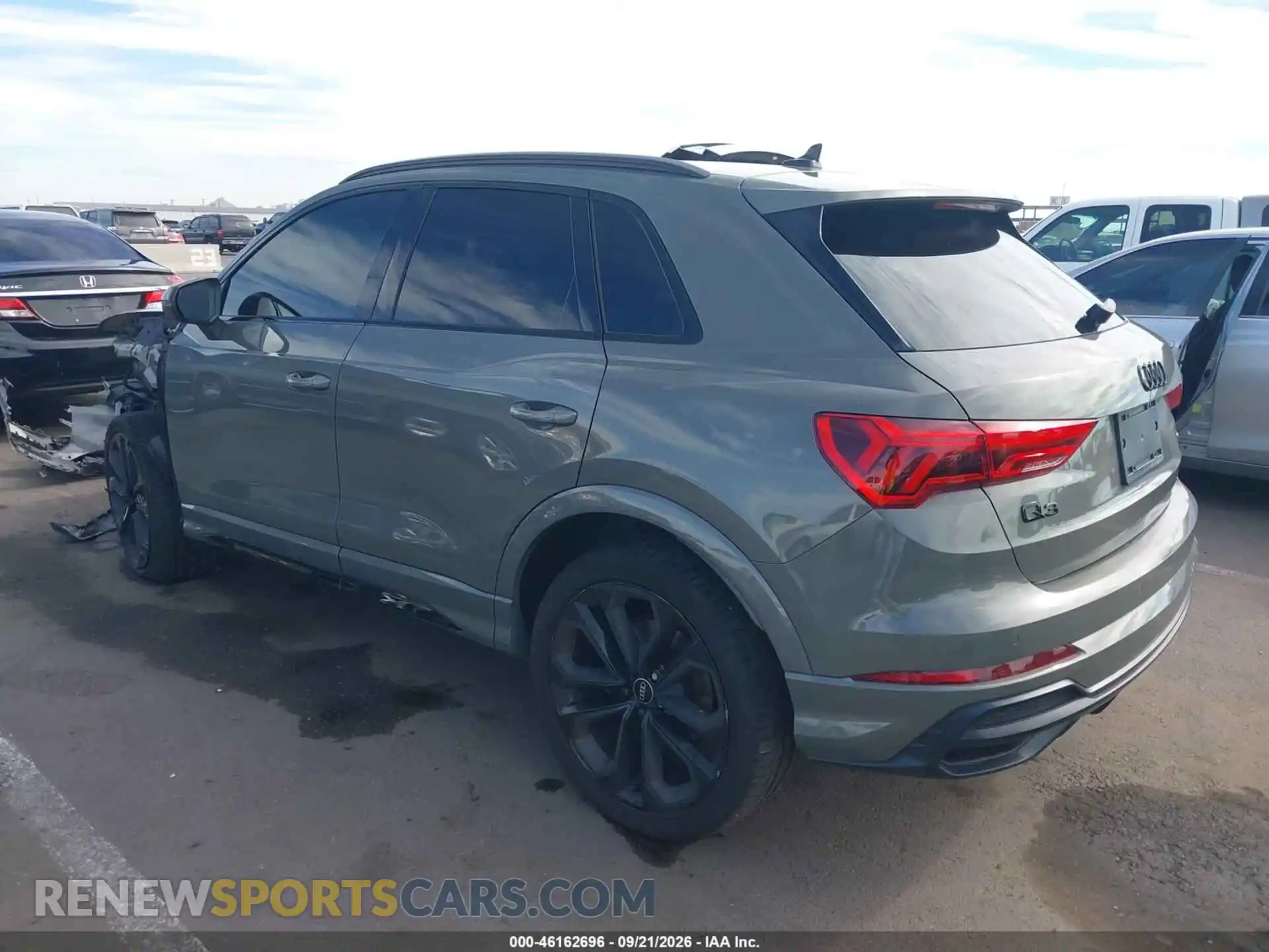 3 Photograph of a damaged car WA1EECF34M1018747 AUDI Q3 2021