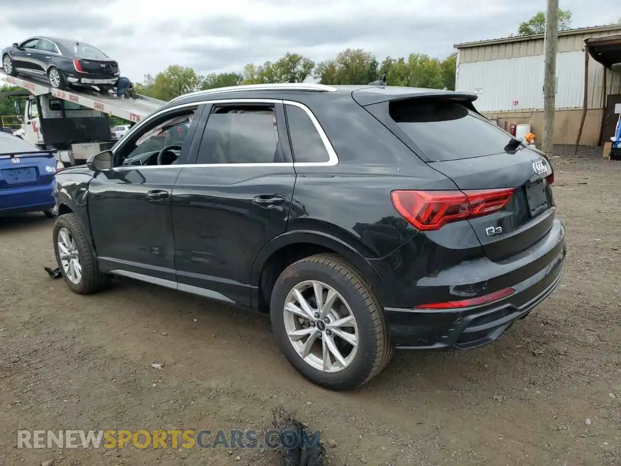 2 Photograph of a damaged car WA1EECF34M1089575 AUDI Q3 2021