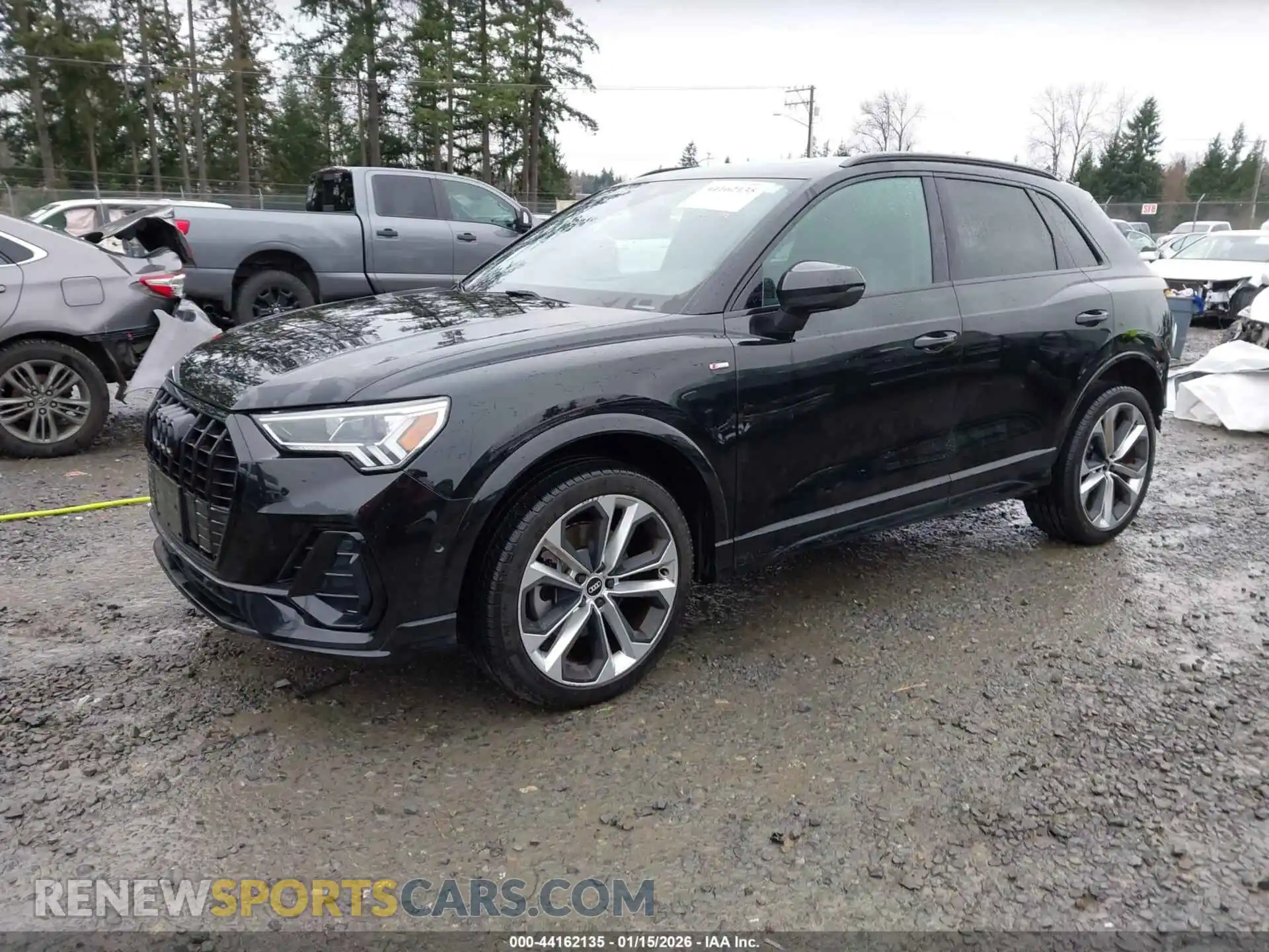 2 Photograph of a damaged car WA1EECF34M1110280 AUDI Q3 2021