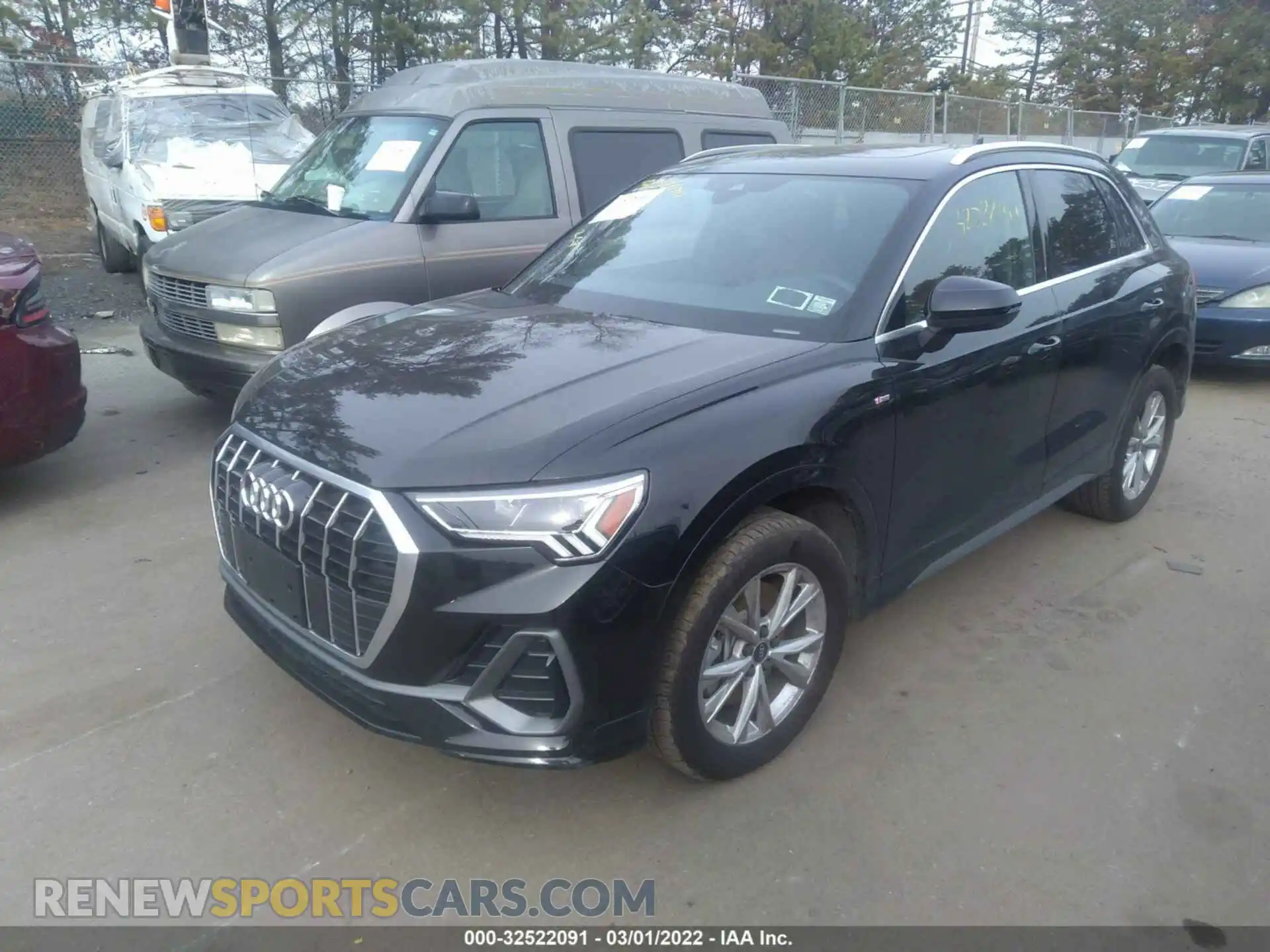 2 Photograph of a damaged car WA1EECF35M1071764 AUDI Q3 2021