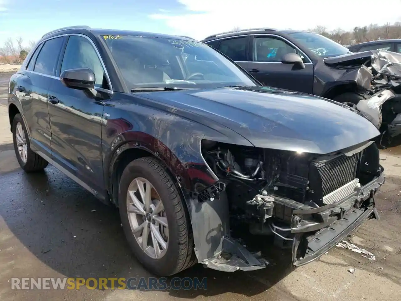 1 Photograph of a damaged car WA1EECF35M1090718 AUDI Q3 2021