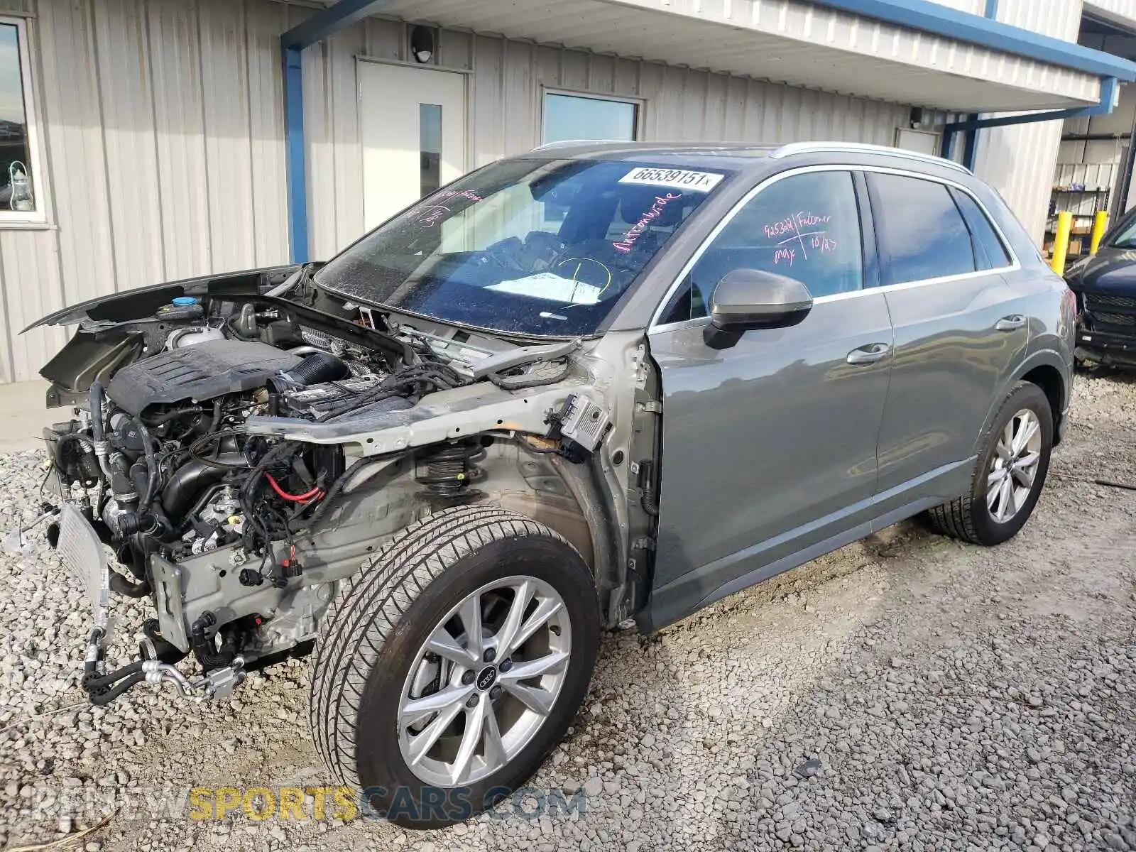 2 Photograph of a damaged car WA1EECF36M1022699 AUDI Q3 2021