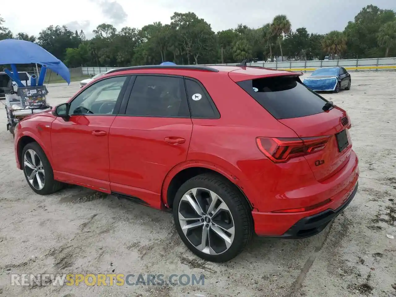 2 Photograph of a damaged car WA1EECF37M1006141 AUDI Q3 2021