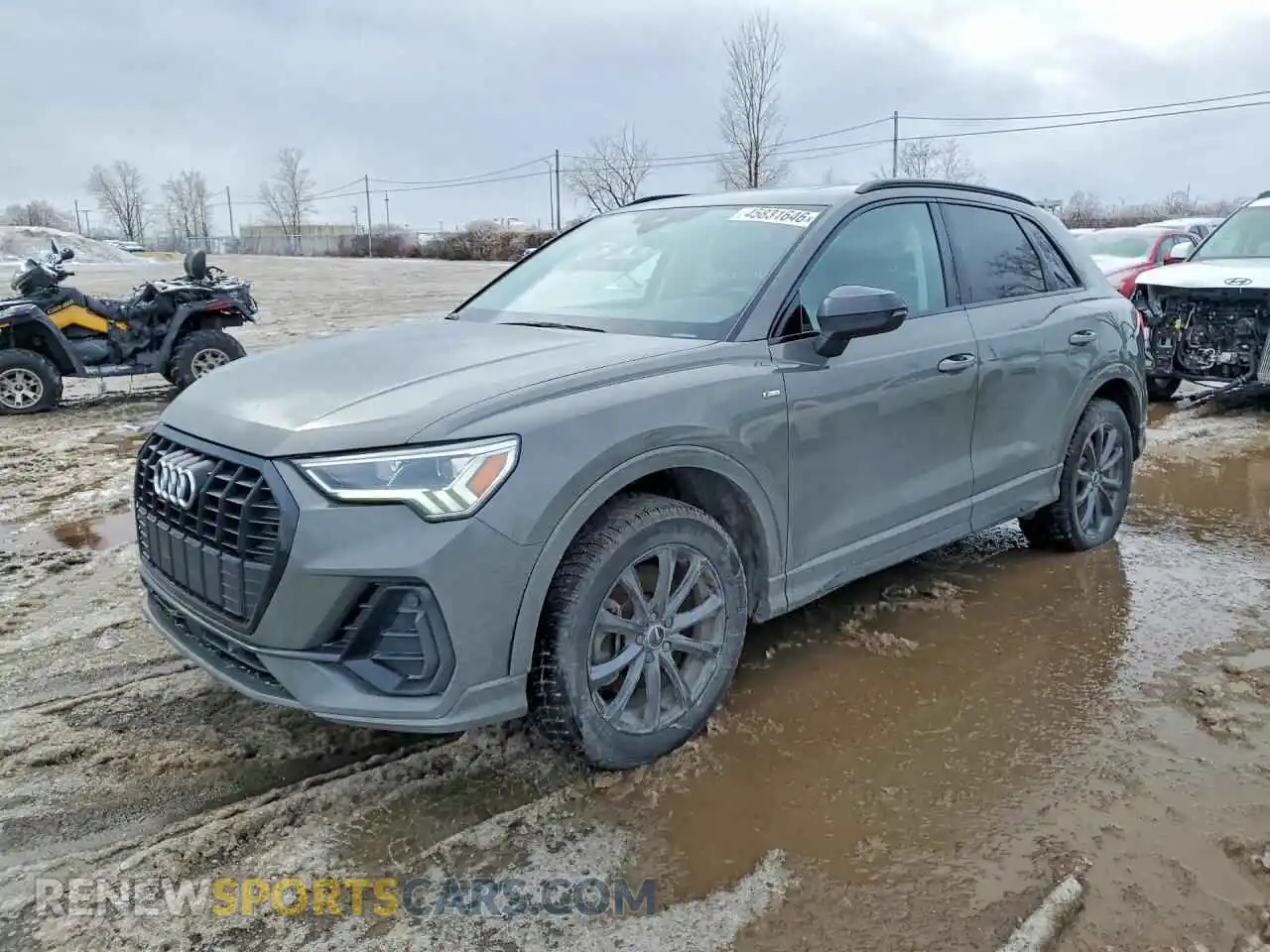 1 Photograph of a damaged car WA1EECF37M1016720 AUDI Q3 2021