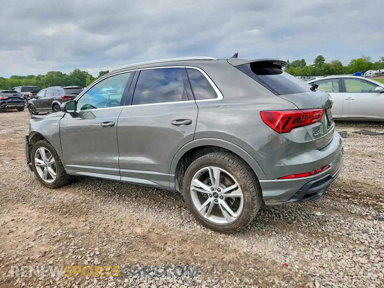 2 Photograph of a damaged car WA1EECF37M1092597 AUDI Q3 2021