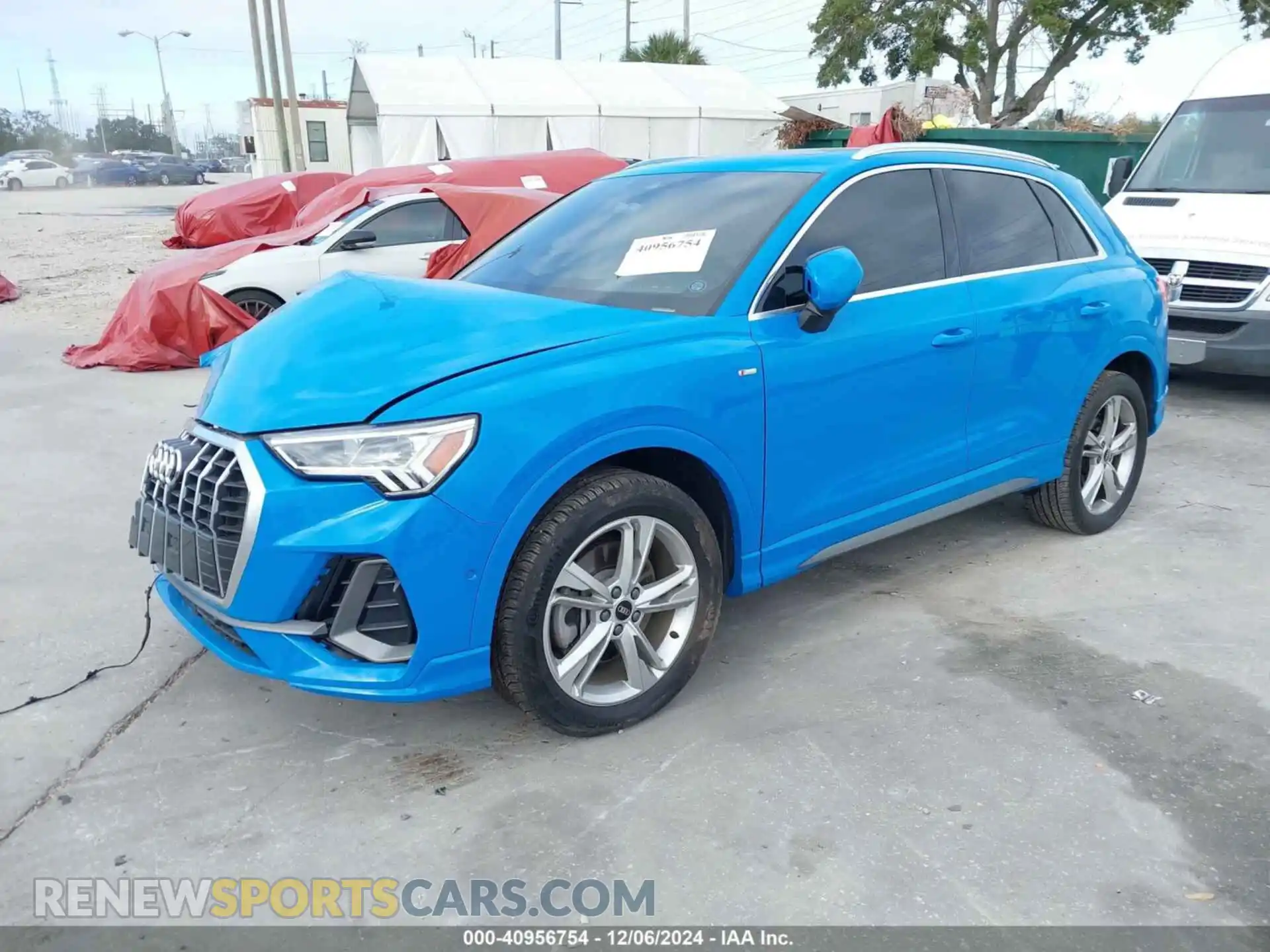 2 Photograph of a damaged car WA1EECF38M1062864 AUDI Q3 2021