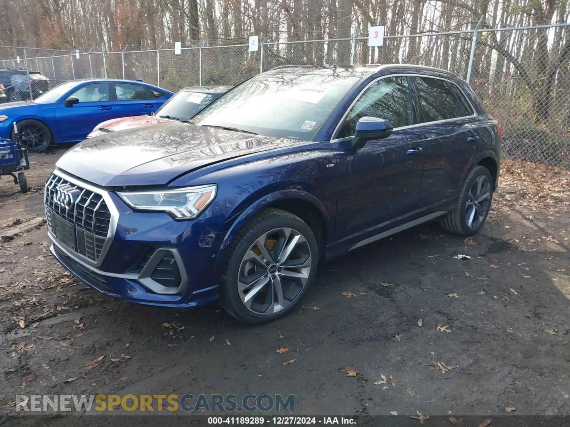 2 Photograph of a damaged car WA1EECF3XM1035682 AUDI Q3 2021