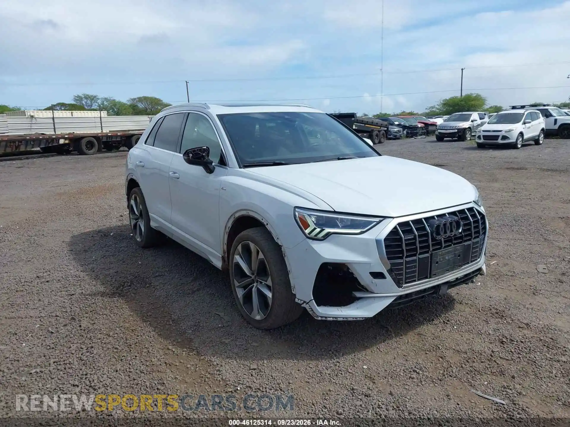 1 Photograph of a damaged car WA1EECF3XM1040851 AUDI Q3 2021