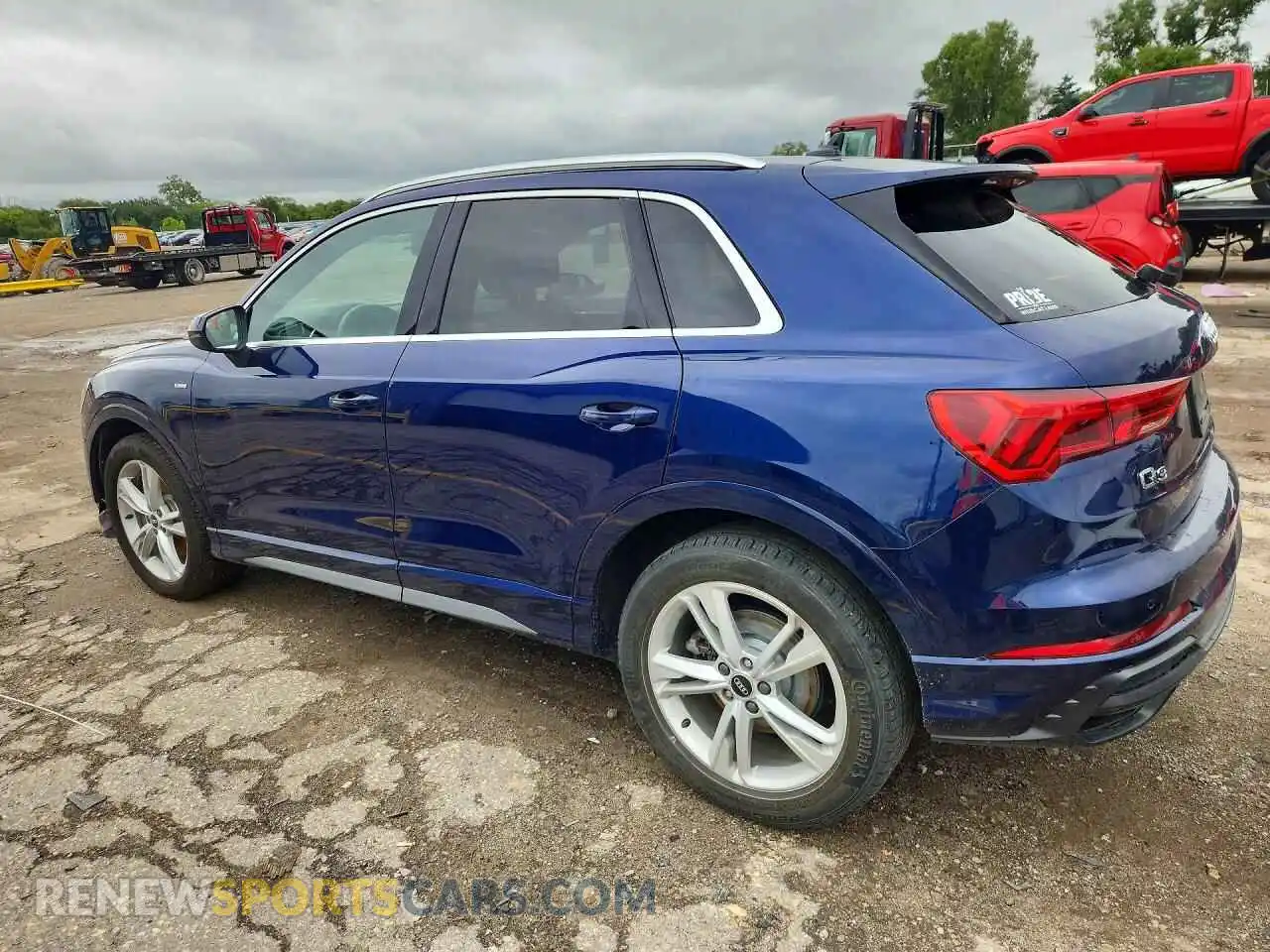 2 Фотография поврежденного автомобиля WA1EECF3XM1142201 AUDI Q3 2021