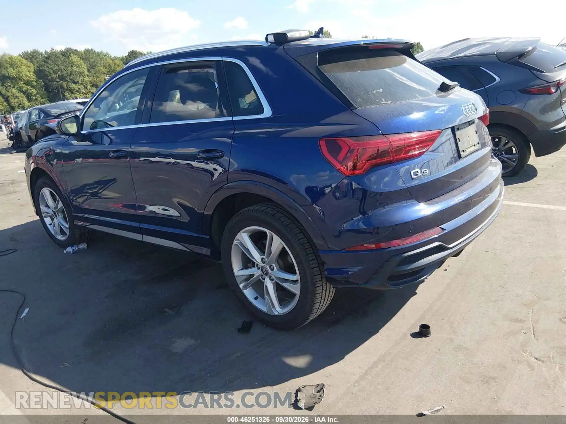 3 fotografías del automóvil dañado WA1EEDF39M1003327 AUDI Q3 2021