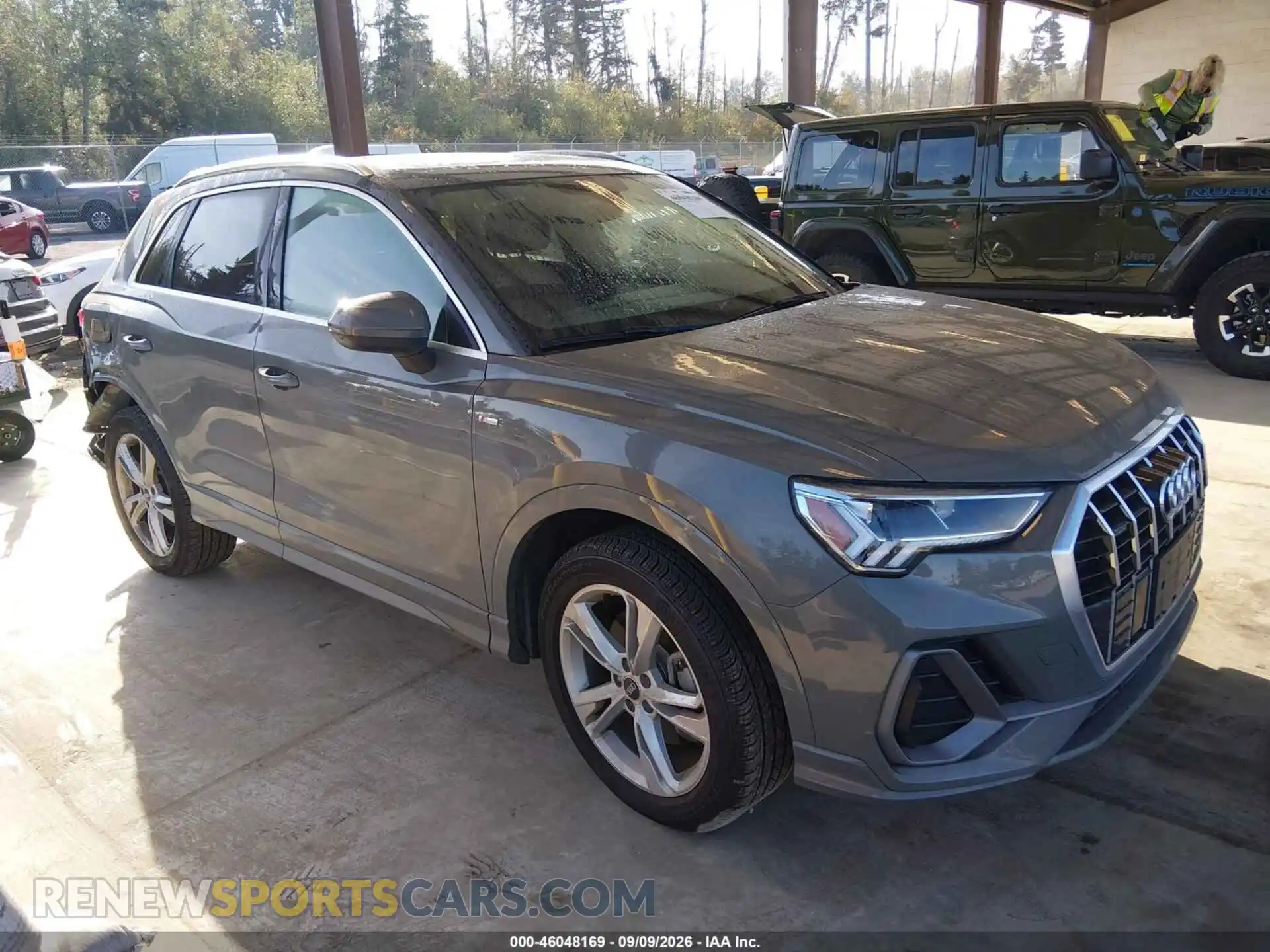 1 Photograph of a damaged car WA1FECF32M1050584 AUDI Q3 2021