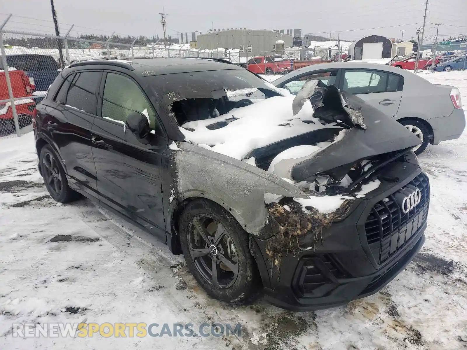 1 fotografías del automóvil dañado WA1FECF33M1087577 AUDI Q3 2021