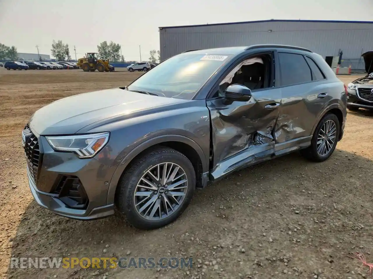 1 Photograph of a damaged car WA1FECF38M1050217 AUDI Q3 2021