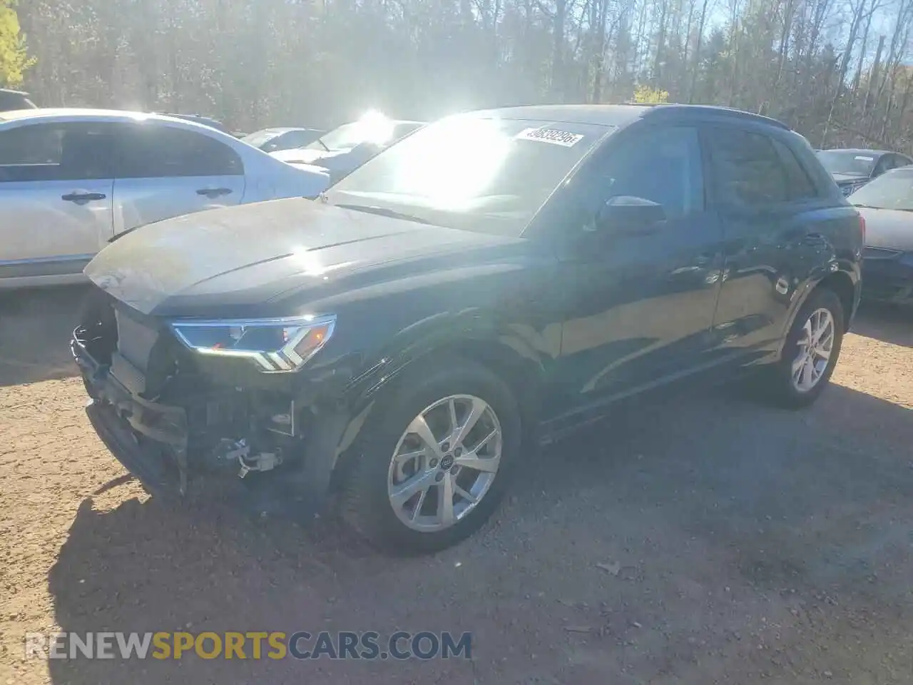 1 Photograph of a damaged car WA1AECF31N1064892 AUDI Q3 2022
