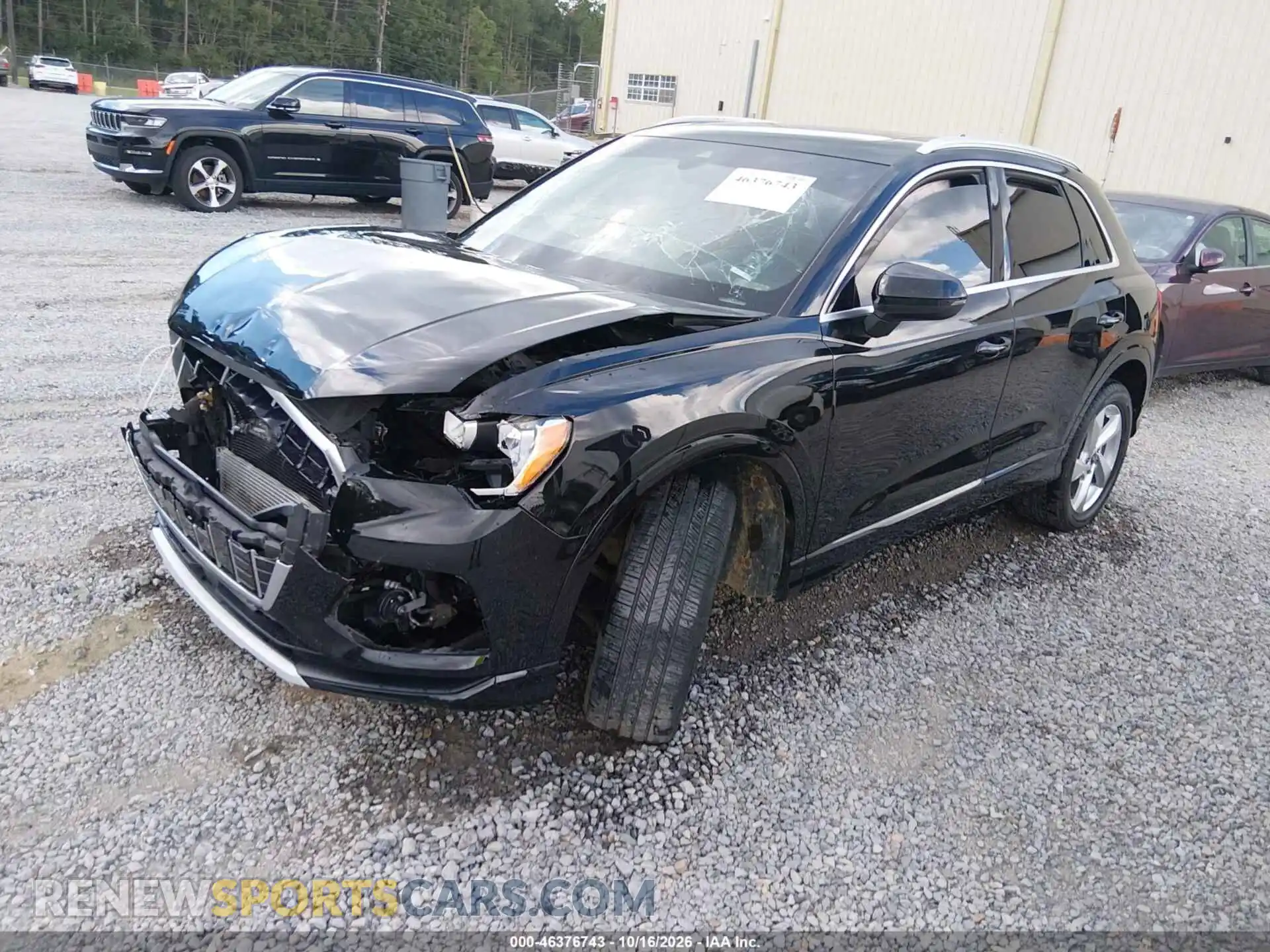 2 Photograph of a damaged car WA1AUCF33N1005216 AUDI Q3 2022