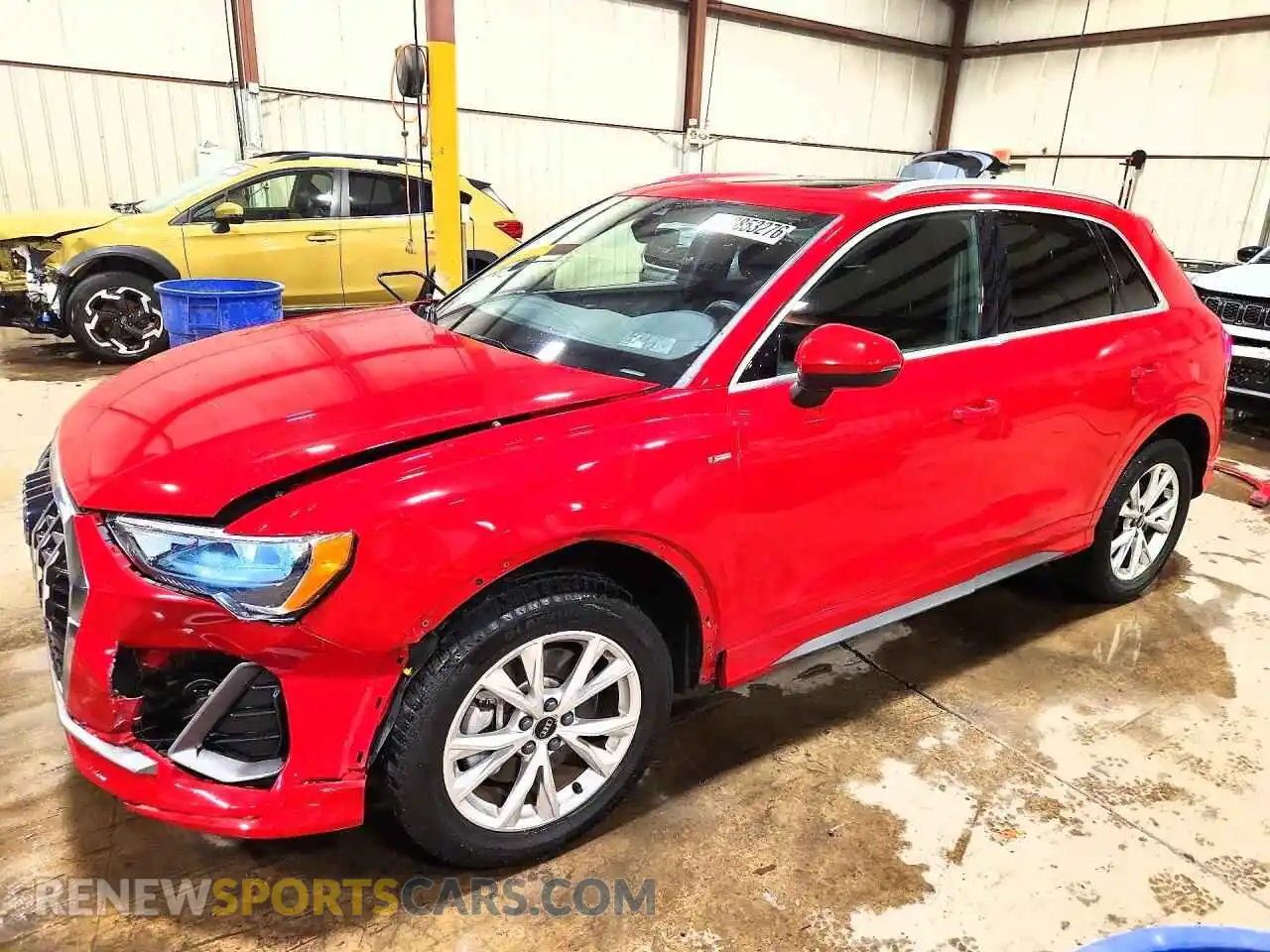 1 Фотография поврежденного автомобиля WA1DECF32N1120058 AUDI Q3 2022
