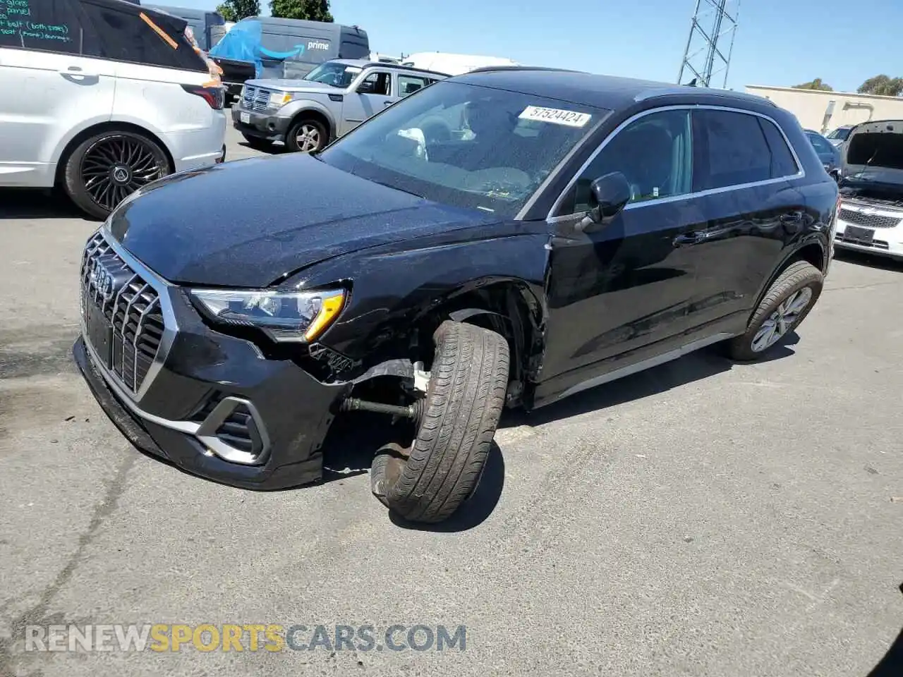 1 Photograph of a damaged car WA1DECF32N1146322 AUDI Q3 2022