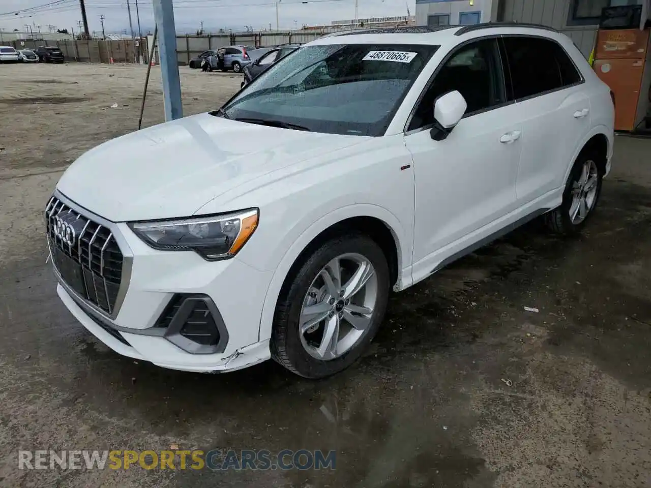 1 Фотография поврежденного автомобиля WA1DECF34N1085491 AUDI Q3 2022