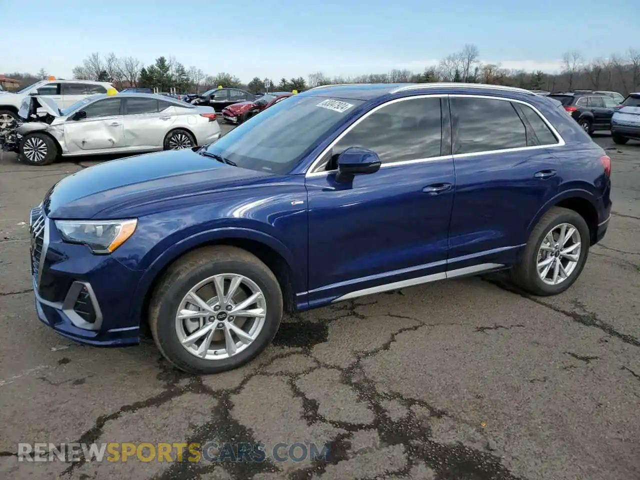 1 Photograph of a damaged car WA1DECF35N1113041 AUDI Q3 2022