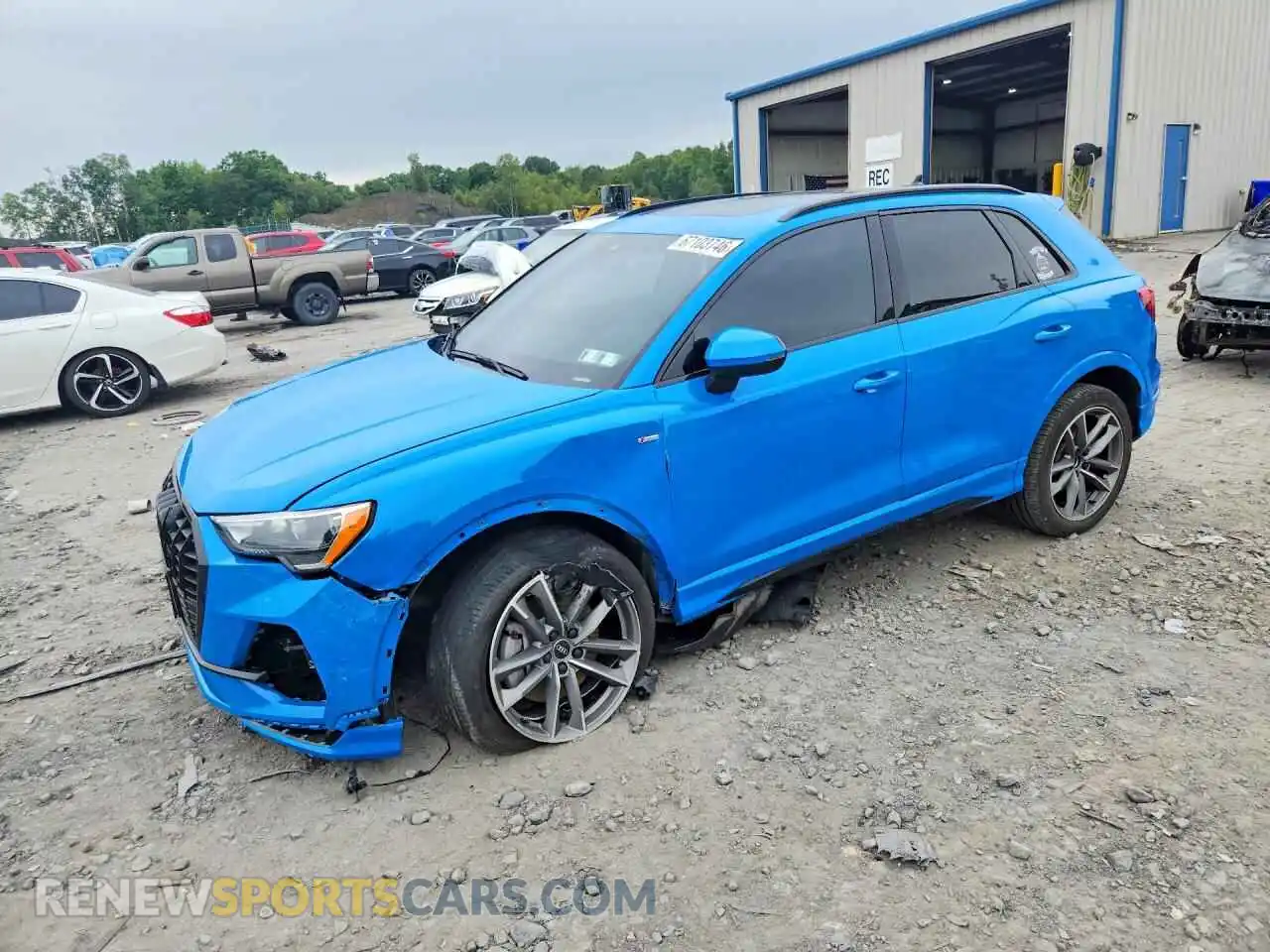 1 Photograph of a damaged car WA1DECF36N1093530 AUDI Q3 2022