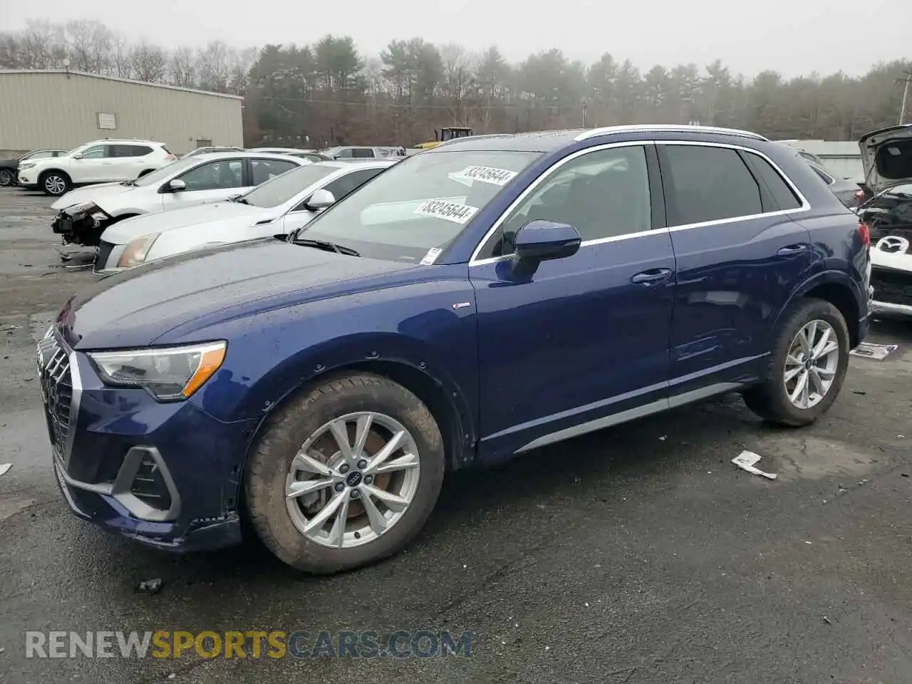 1 Photograph of a damaged car WA1DECF37N1065526 AUDI Q3 2022