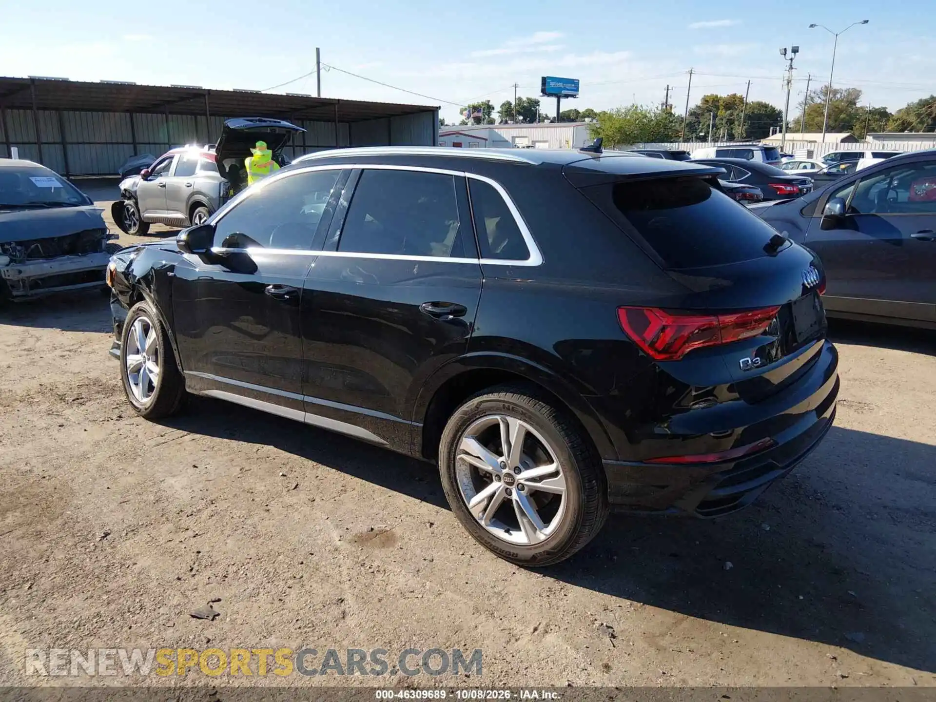 3 fotografías del automóvil dañado WA1DECF37N1142850 AUDI Q3 2022