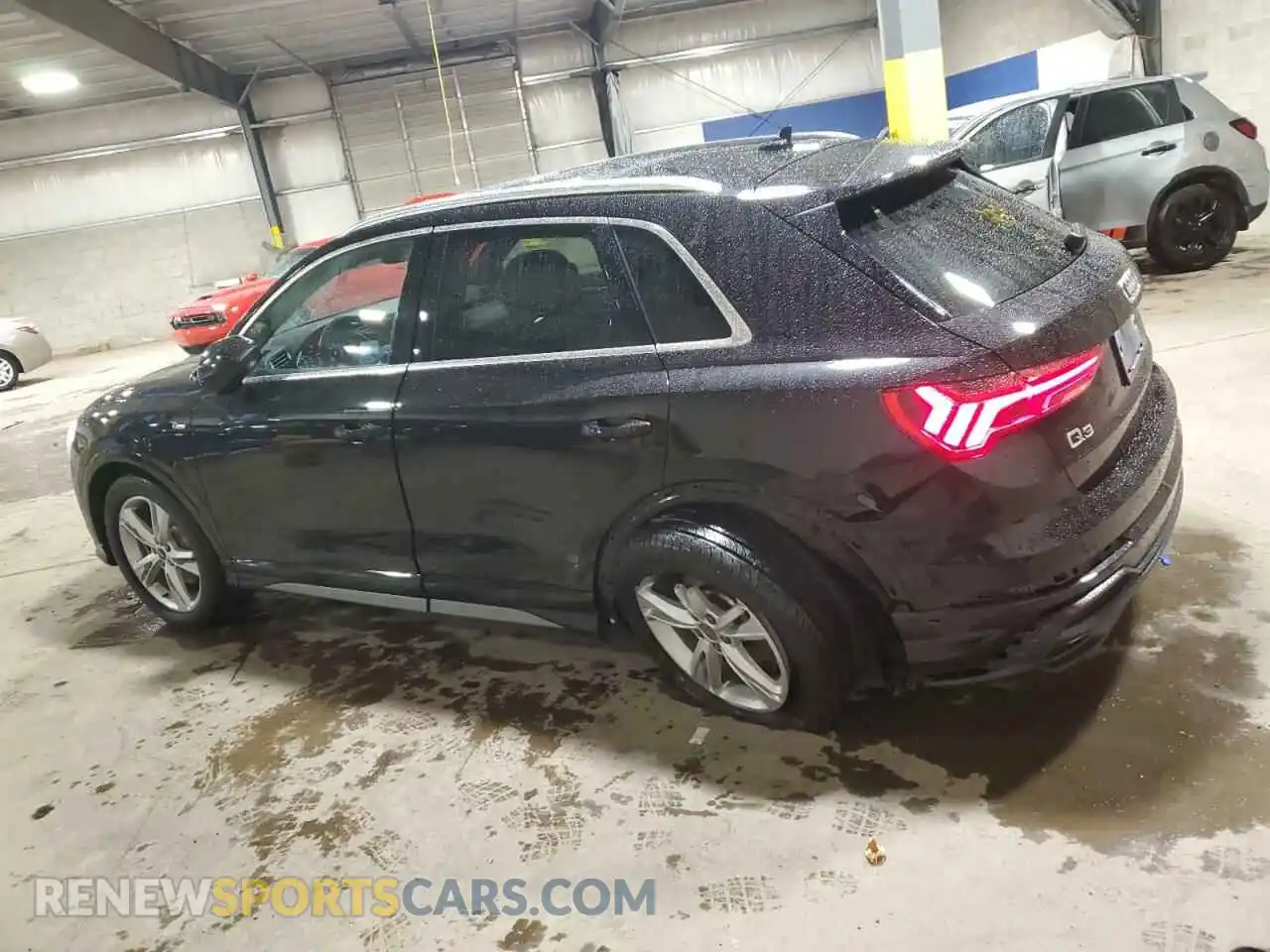2 fotografías del automóvil dañado WA1DECF39N1043334 AUDI Q3 2022