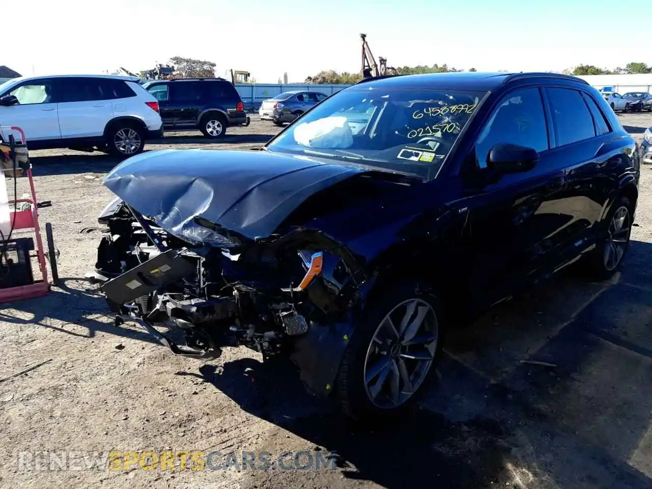 2 Photograph of a damaged car WA1DECF3XN1021570 AUDI Q3 2022