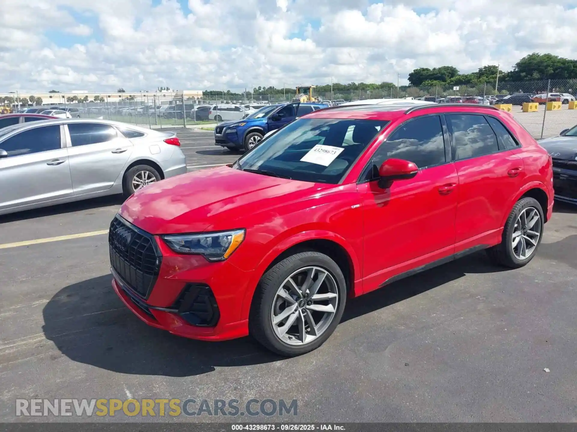 2 Photograph of a damaged car WA1DECF3XN1128182 AUDI Q3 2022