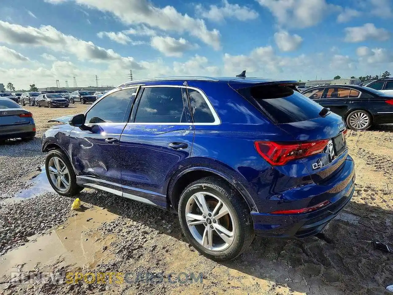 2 Фотография поврежденного автомобиля WA1EECF30N1148641 AUDI Q3 2022