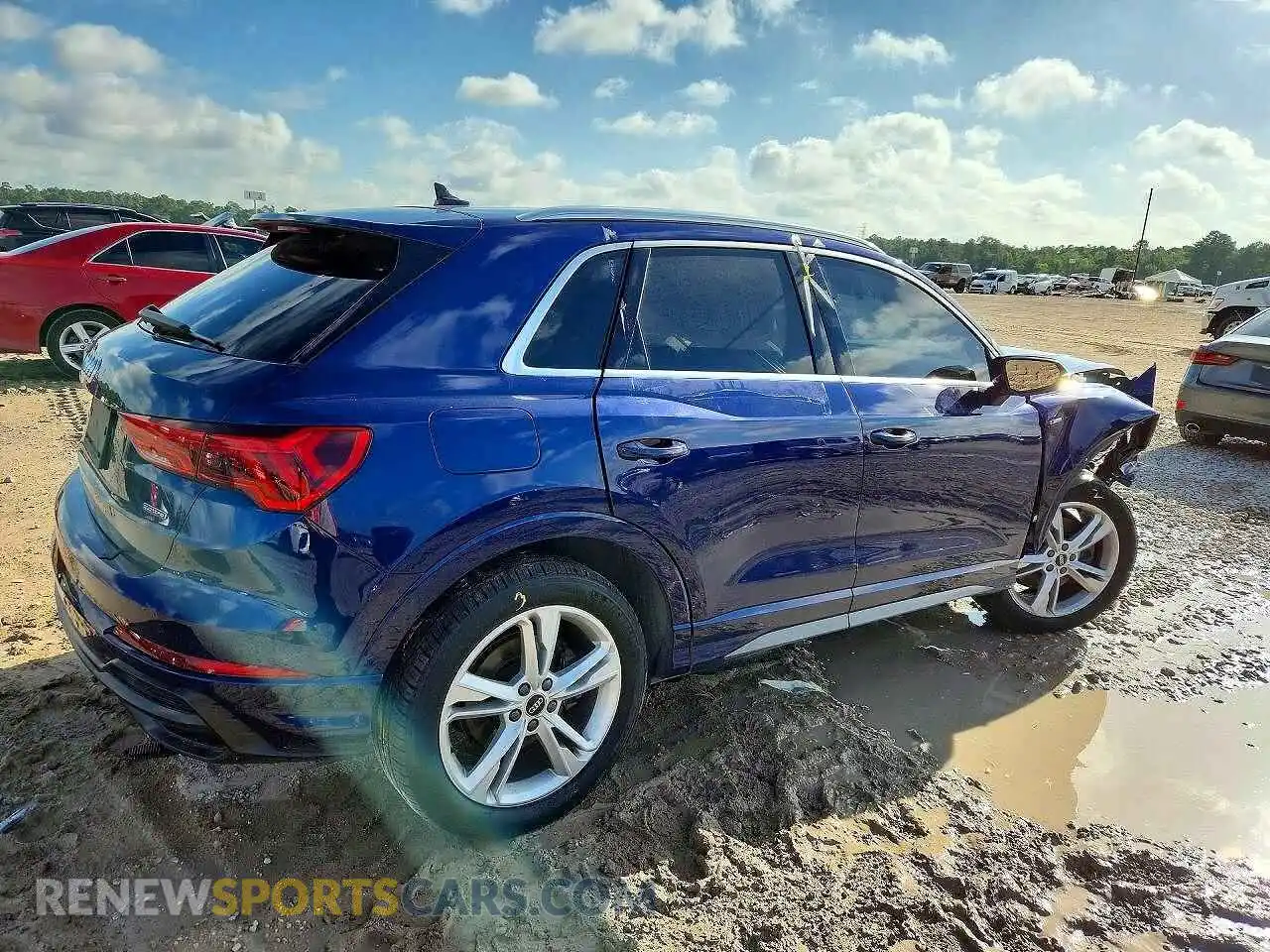3 Фотография поврежденного автомобиля WA1EECF30N1148641 AUDI Q3 2022