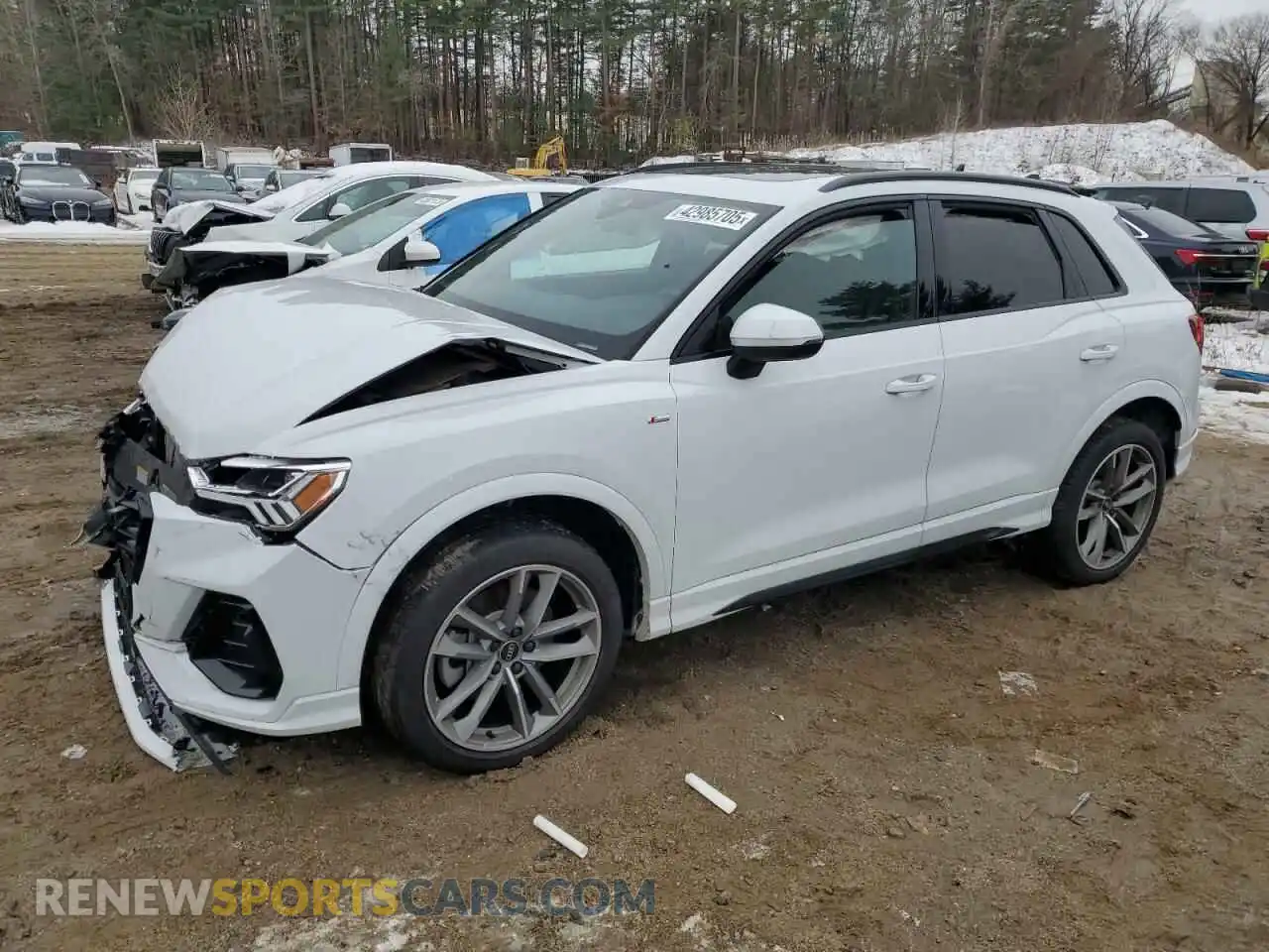 1 fotografías del automóvil dañado WA1EECF30N1148767 AUDI Q3 2022