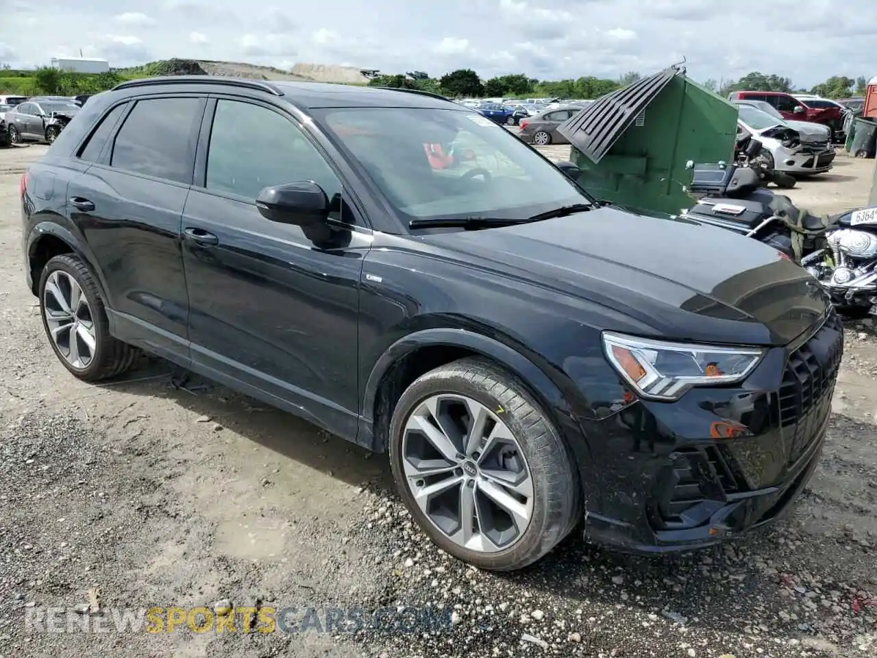 1 Photograph of a damaged car WA1EECF32N1127502 AUDI Q3 2022