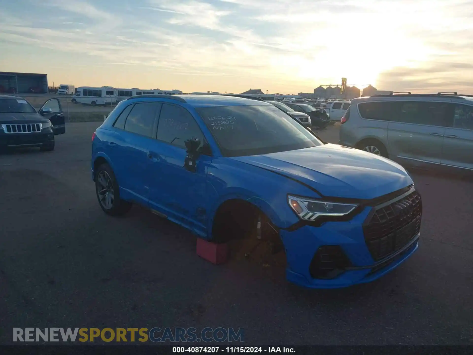 1 Photograph of a damaged car WA1EECF32N1149581 AUDI Q3 2022