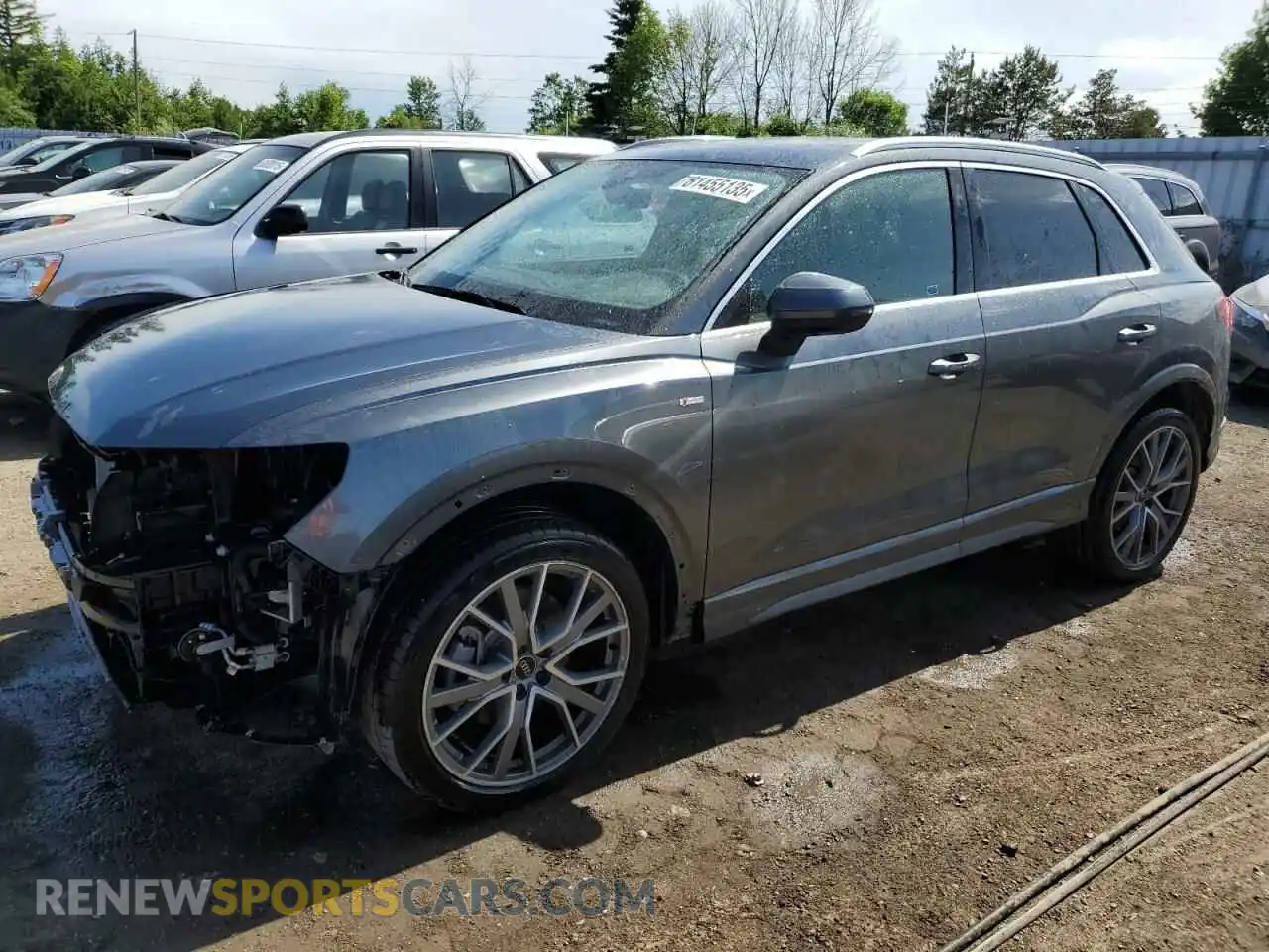 1 Photograph of a damaged car WA1EECF33N1050168 AUDI Q3 2022