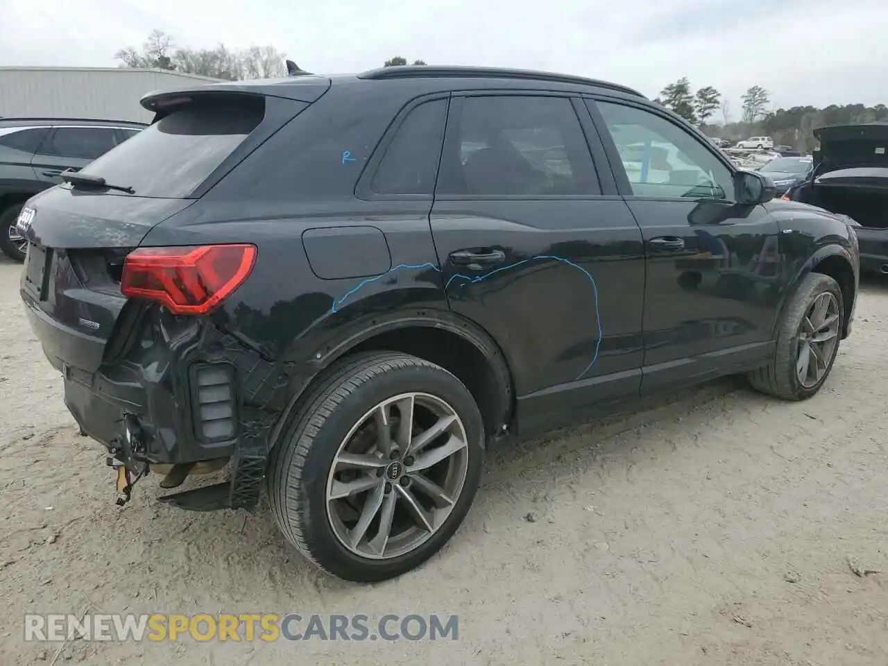 3 Photograph of a damaged car WA1EECF33N1054639 AUDI Q3 2022