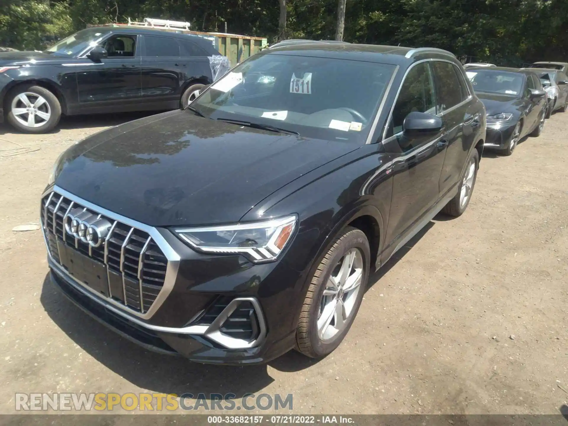 2 Photograph of a damaged car WA1EECF33N1069075 AUDI Q3 2022