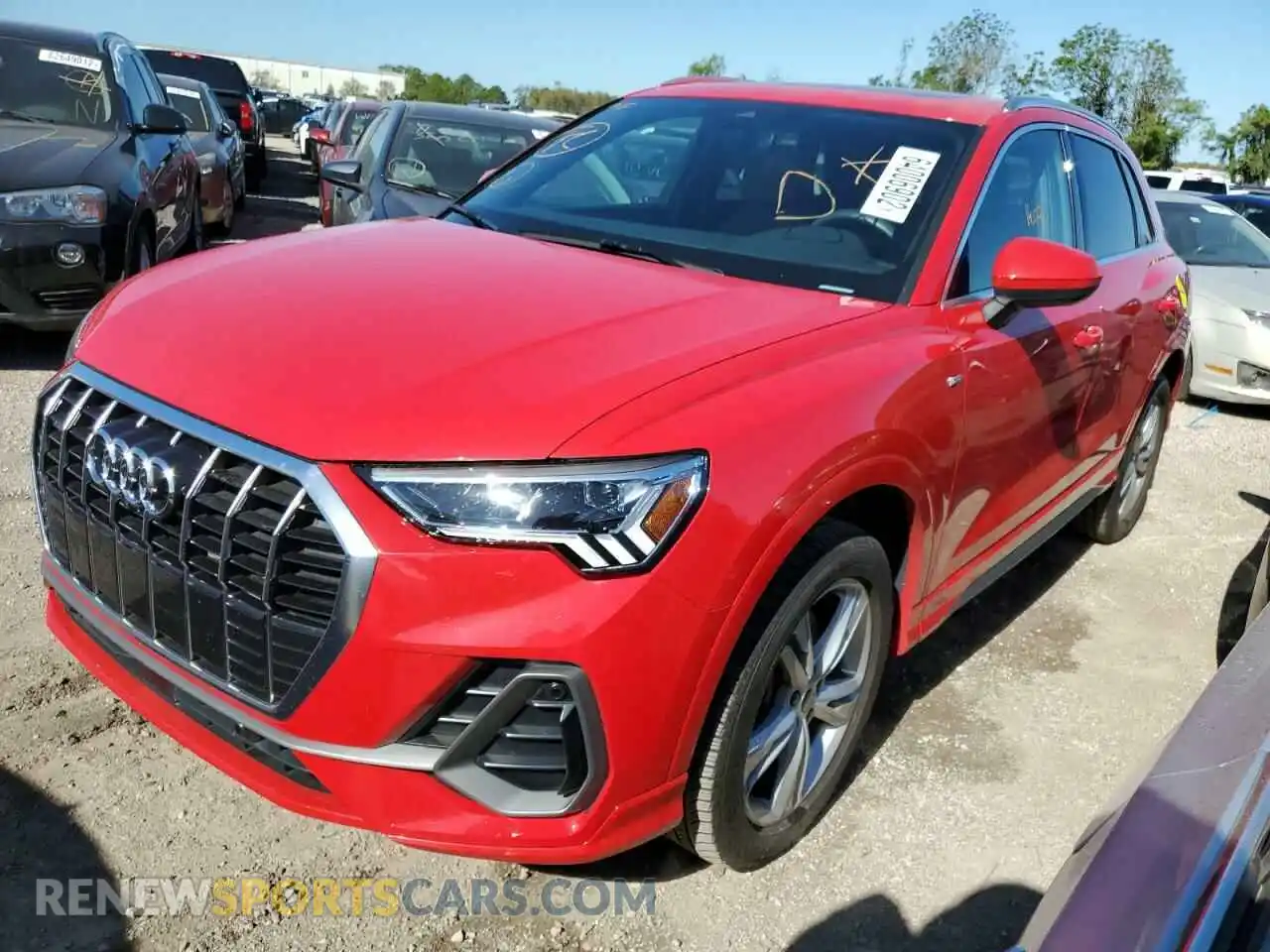 2 Photograph of a damaged car WA1EECF34N1034416 AUDI Q3 2022