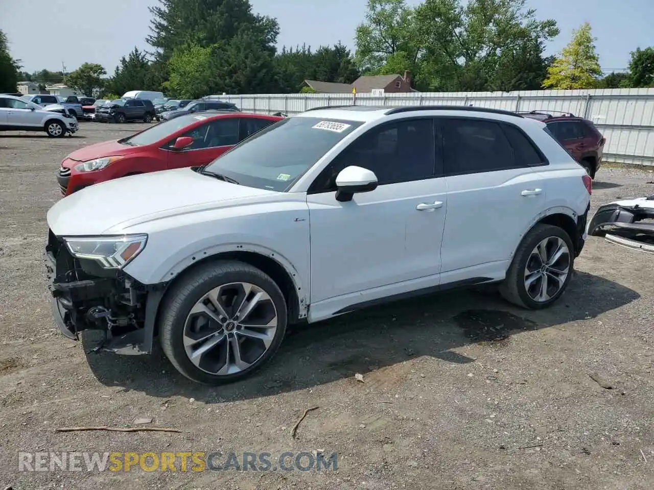 1 Photograph of a damaged car WA1EECF34N1058134 AUDI Q3 2022